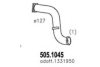 DAF 1331950 Exhaust Pipe